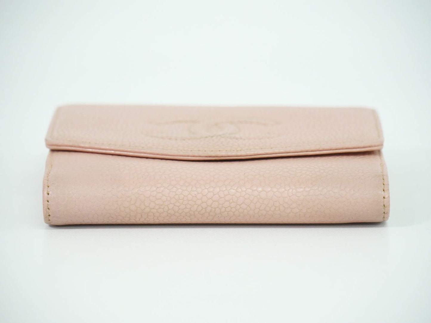CHANEL ココマーク 折財布 ピンク
