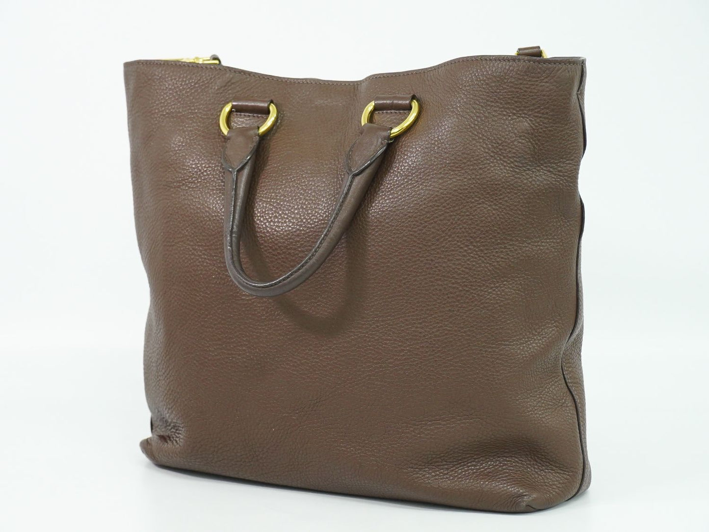 PRADA 2WAY ショルダーバッグ ブラウン
