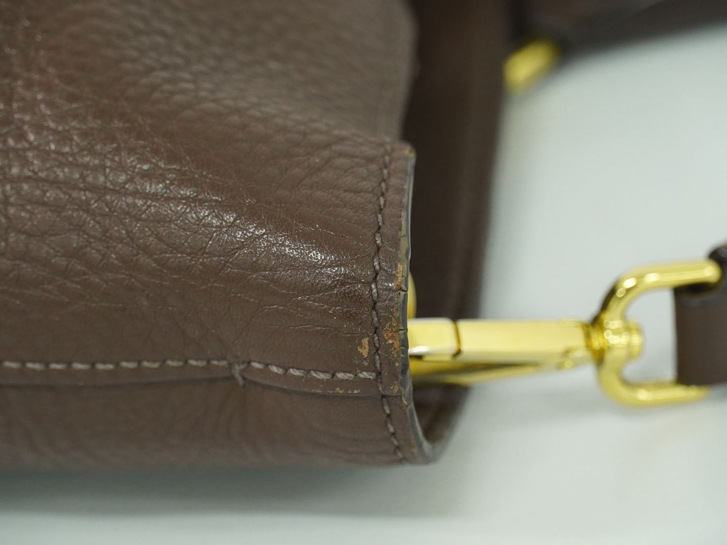 PRADA 2WAY ショルダーバッグ ブラウン