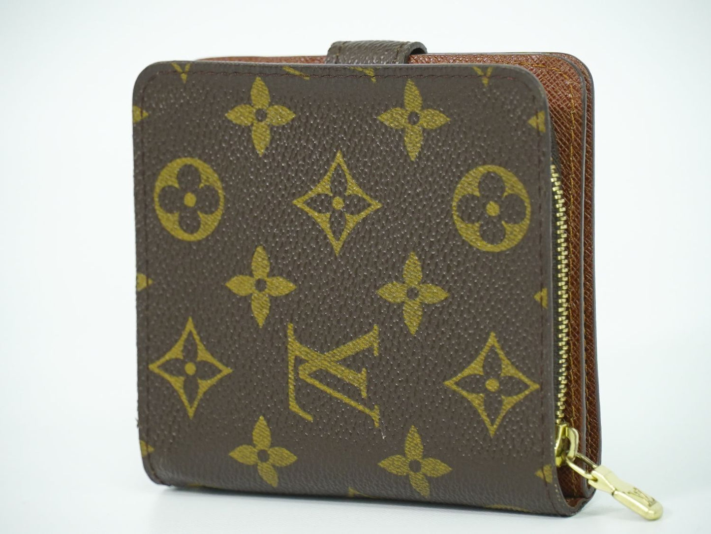 LOUIS VUITTON コンパクトジップ モノグラム 折財布 M61667