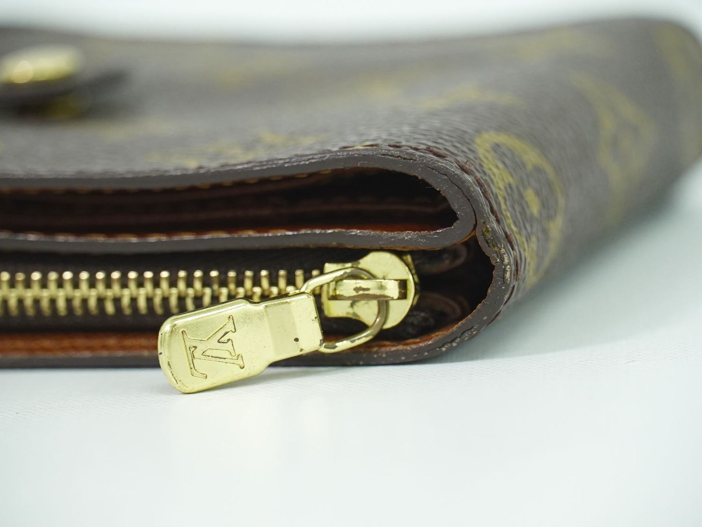 LOUIS VUITTON コンパクトジップ モノグラム 折財布 M61667