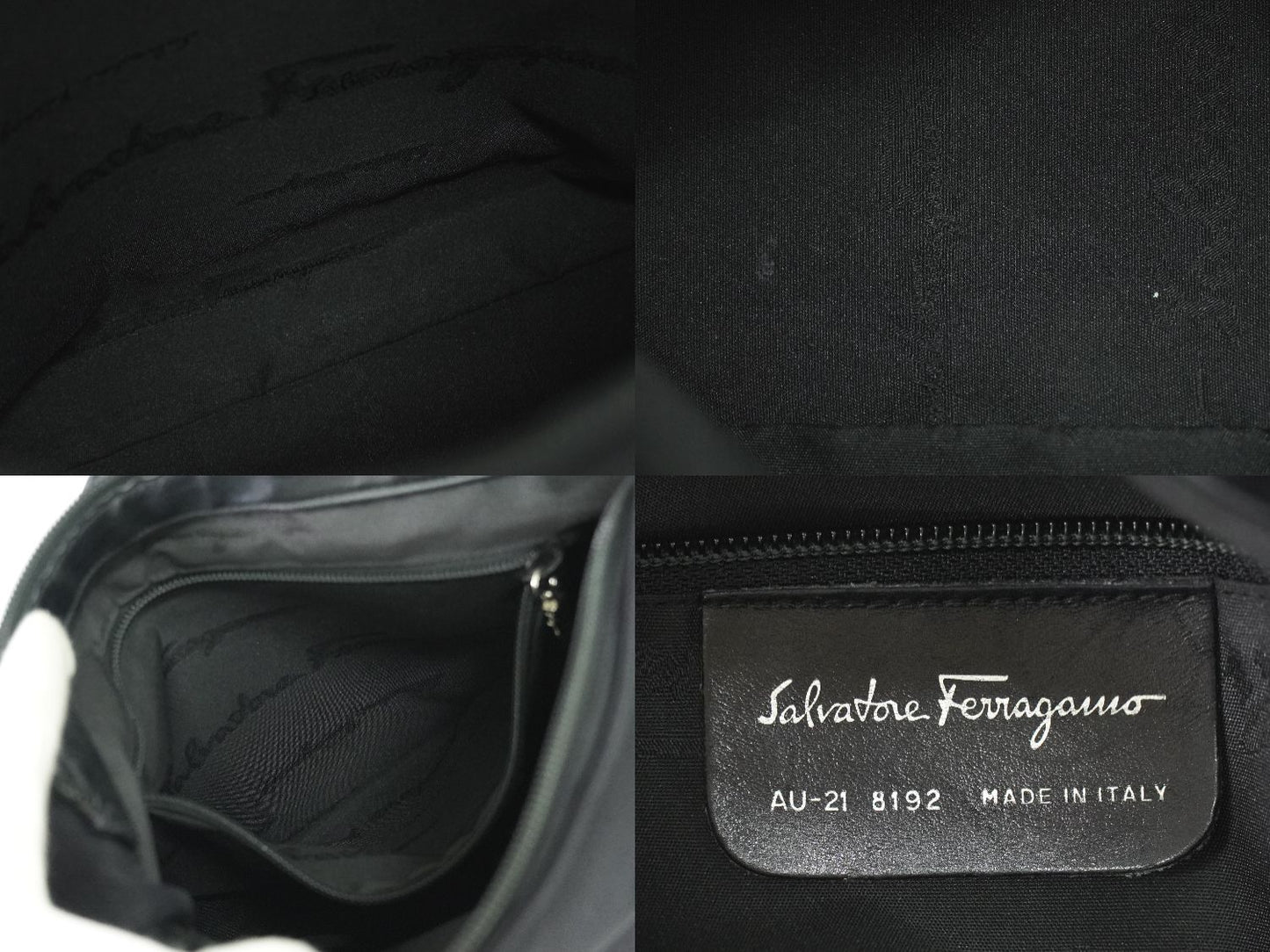 Salvatore Ferragamo ショルダーバッグ ブラック