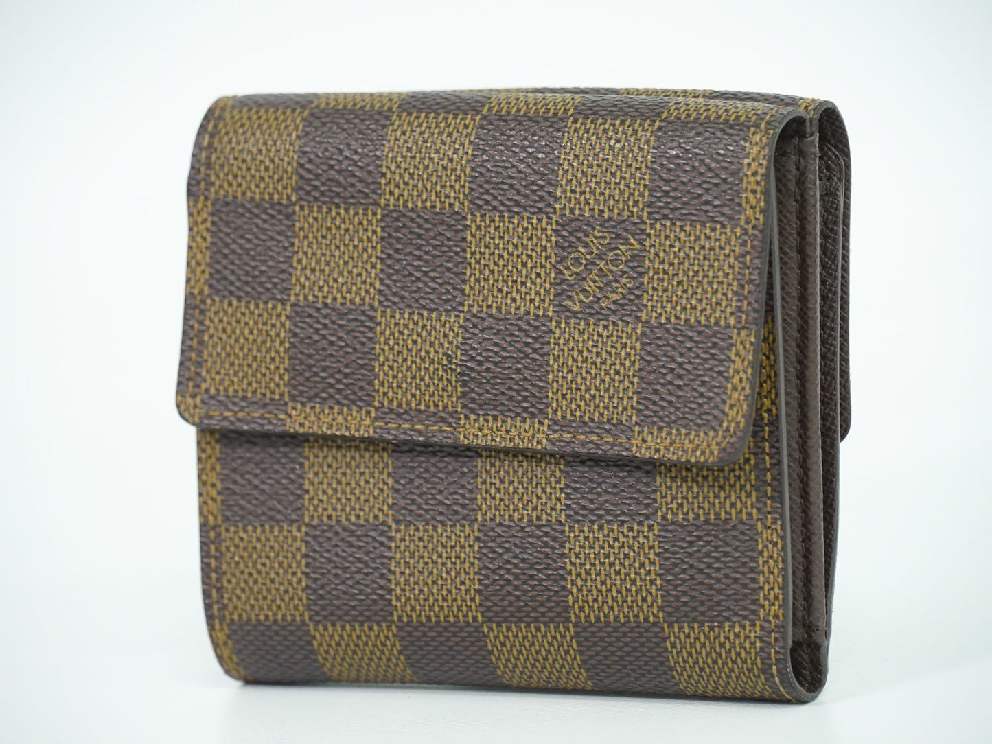 LOUIS VUITTON ポルトフォイユ エリーズ ダミエ エベヌ 折財布 N61654