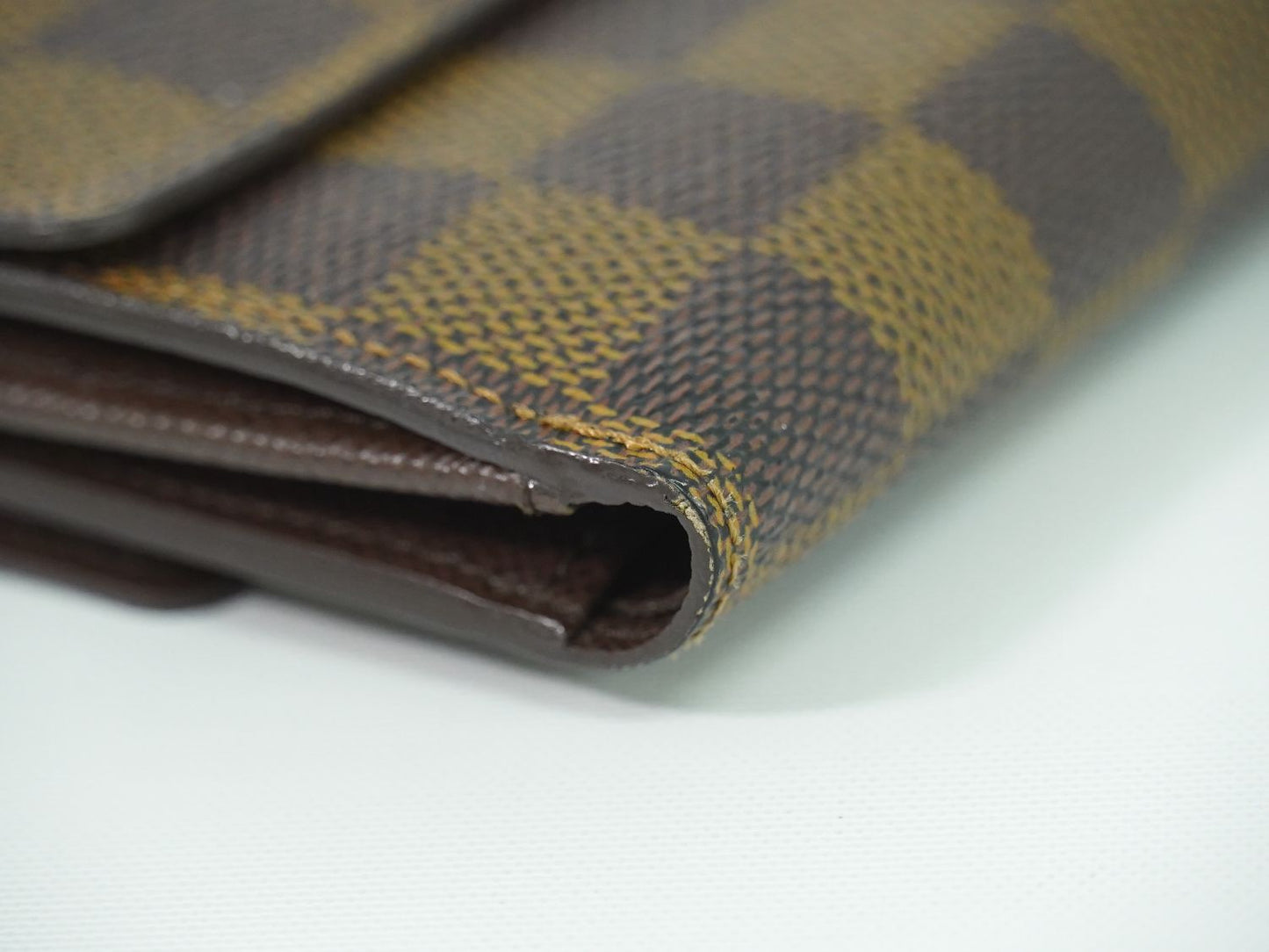 LOUIS VUITTON ポルトフォイユ エリーズ ダミエ エベヌ 折財布 N61654