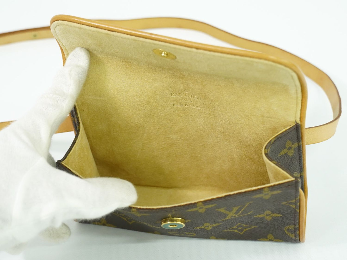 LOUIS VUITTON ポシェット フロランティーヌ モノグラム ウエストポーチ M51855