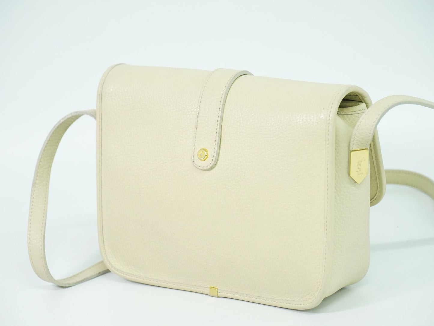 YVES SAINT LAURENT ショルダーバッグ クリーム