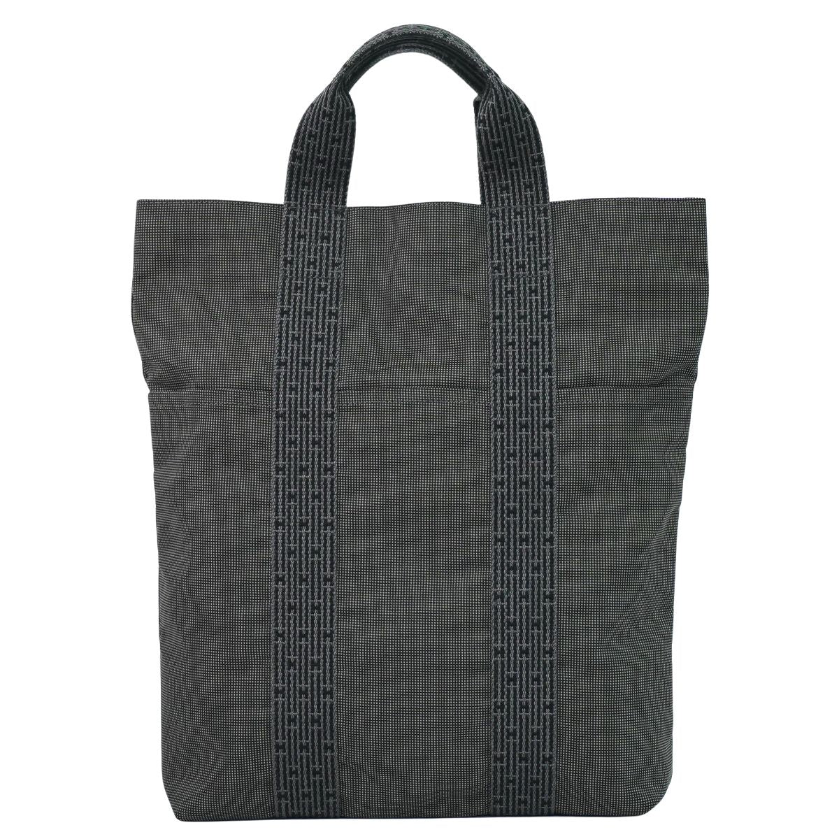 HERMES エールライン カバス トートバッグ グレー