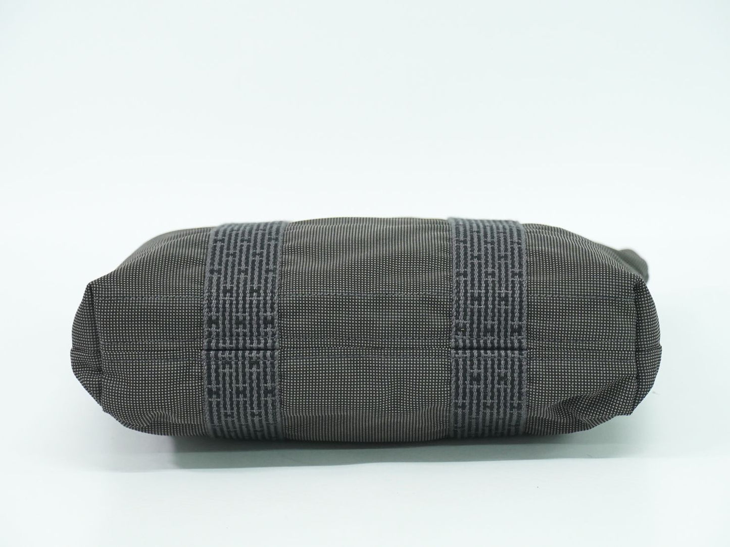 HERMES エールライン カバス トートバッグ グレー