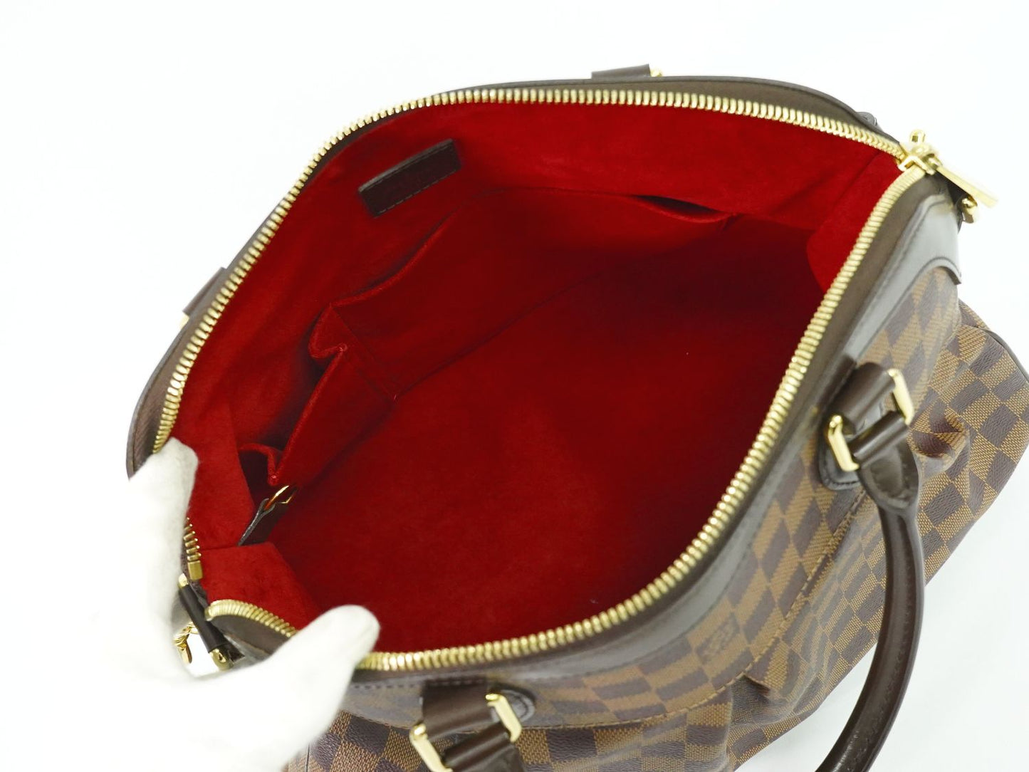 LOUIS VUITTON トレヴィ GM ダミエ エベヌ 2WAY ショルダーバッグ N51998