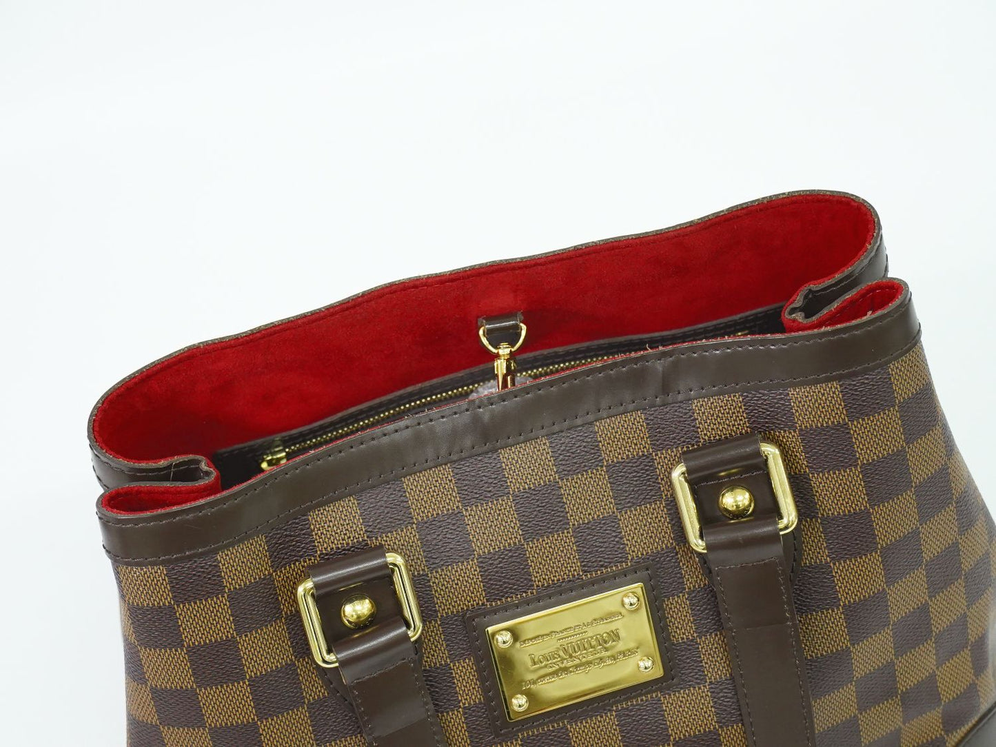 LOUIS VUITTON ハムステッド PM ダミエ エベヌ トートバッグ N51205