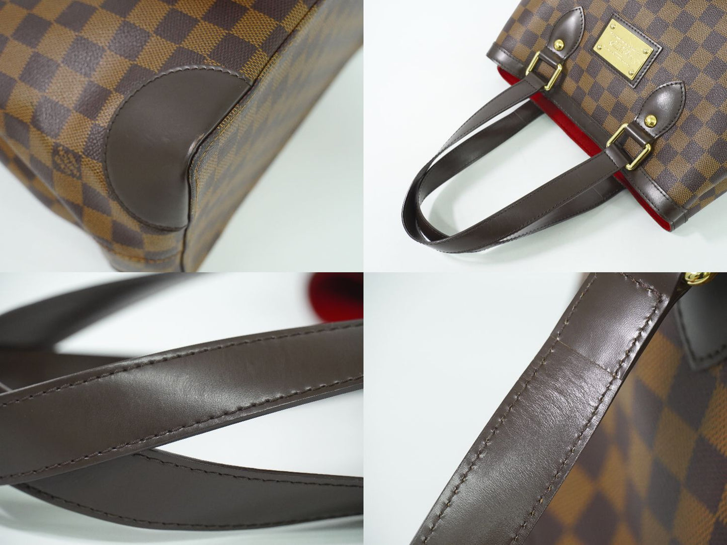 LOUIS VUITTON ハムステッド PM ダミエ エベヌ トートバッグ N51205