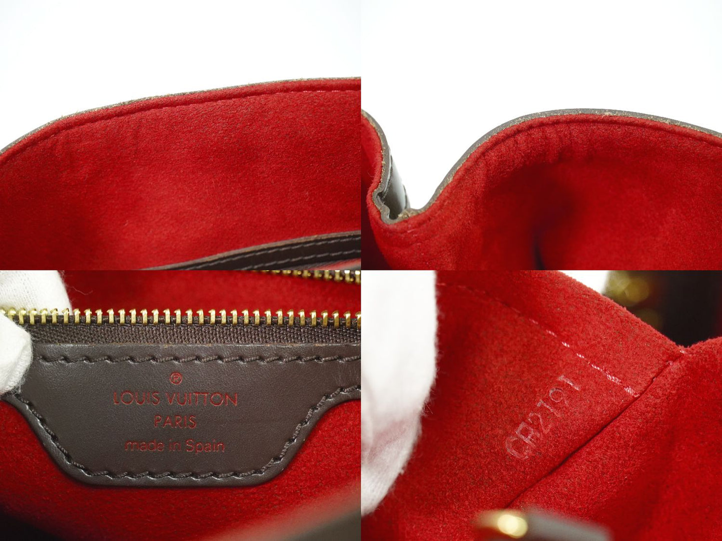 LOUIS VUITTON ハムステッド PM ダミエ エベヌ トートバッグ N51205