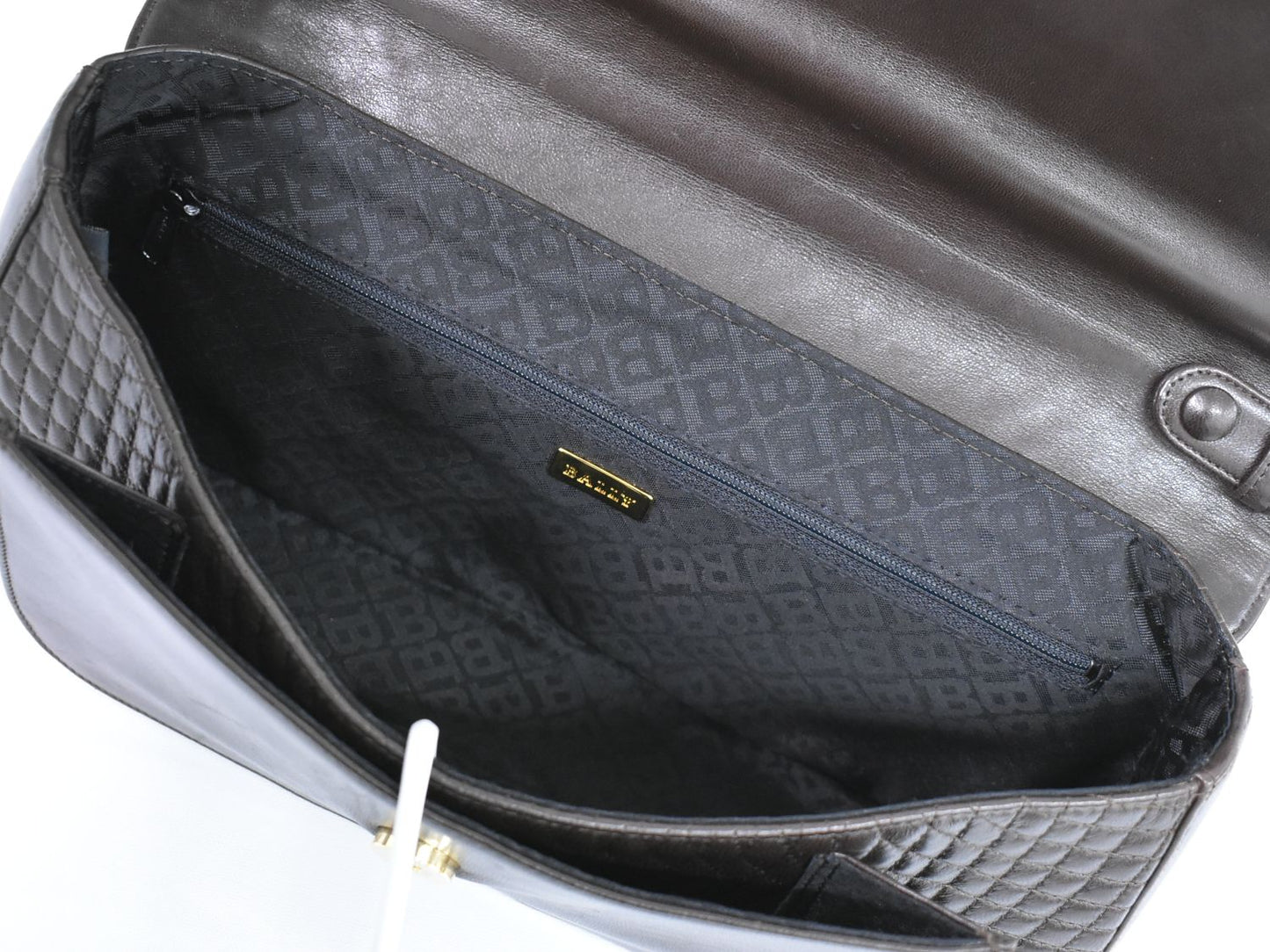 BALLY 2WAY ショルダーバッグ ブラウン