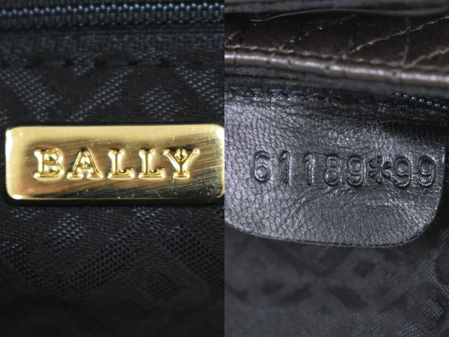 BALLY 2WAY ショルダーバッグ ブラウン