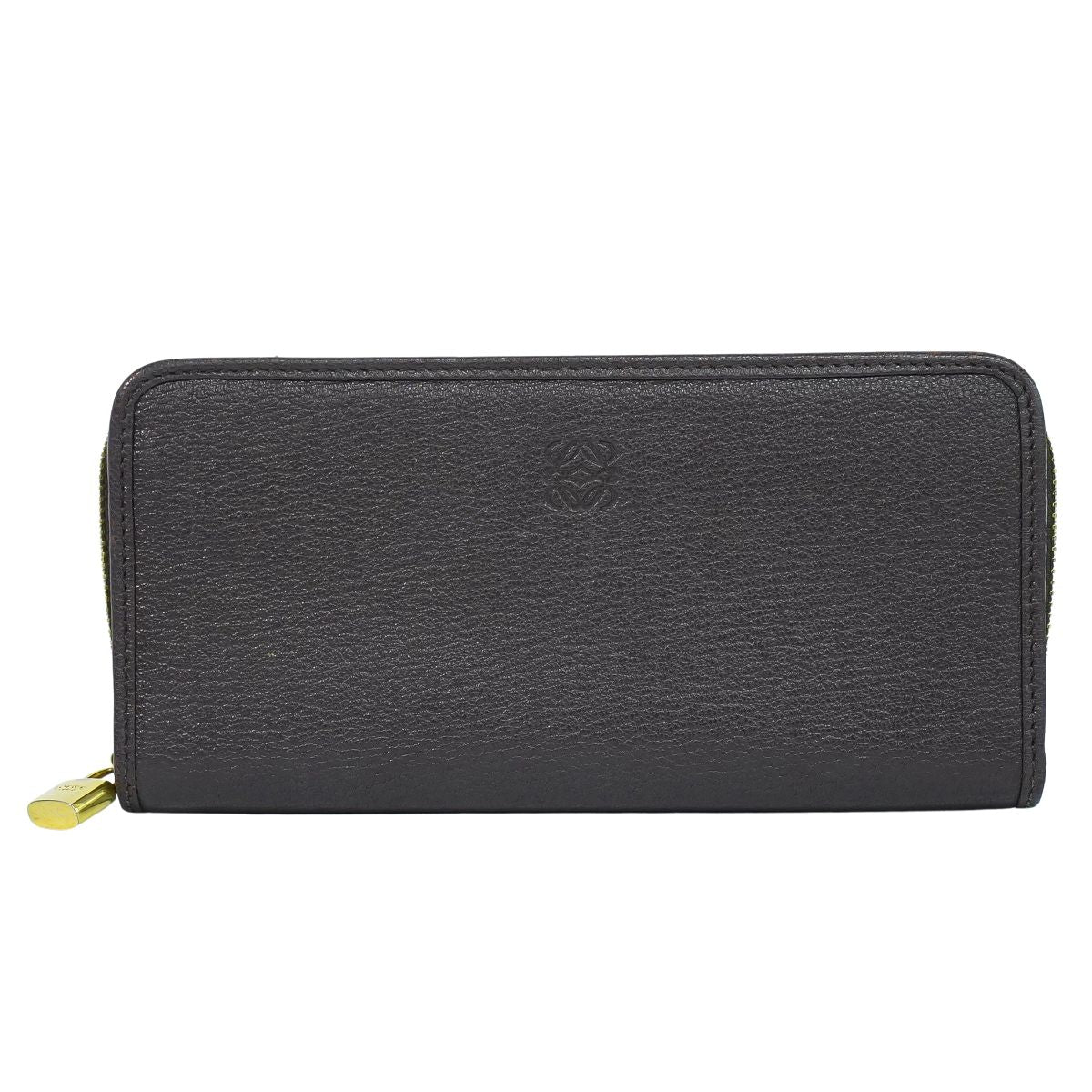 LOEWE アナグラム ラウンドファスナー 長財布