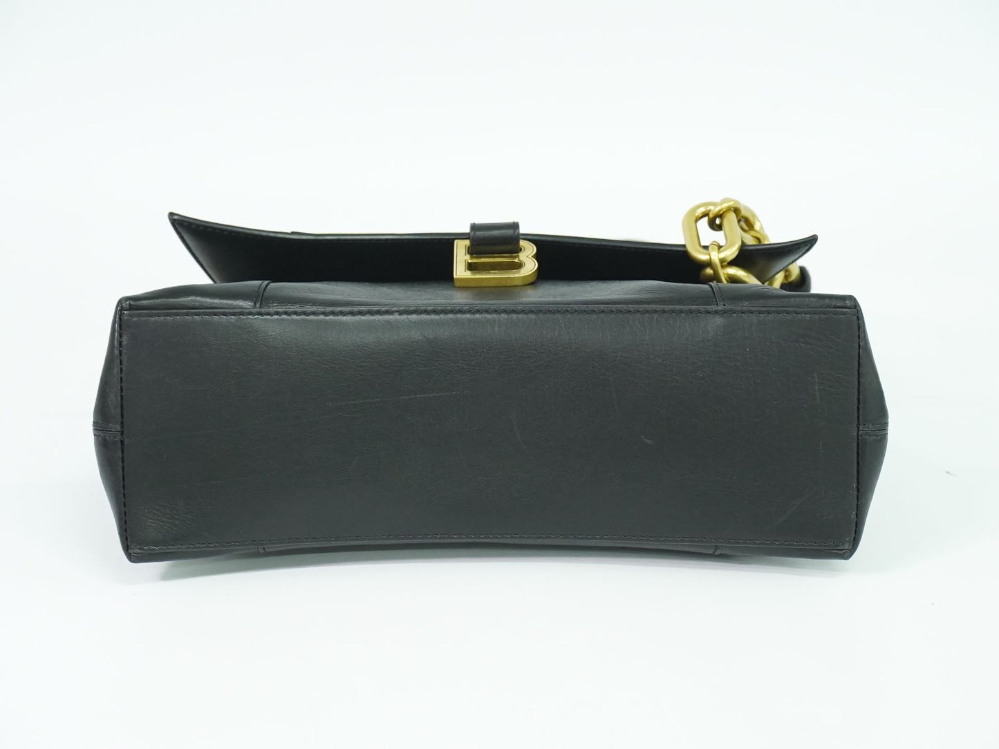 BALENCIAGA ダウンタウン ショルダーバッグ ブラック 689058