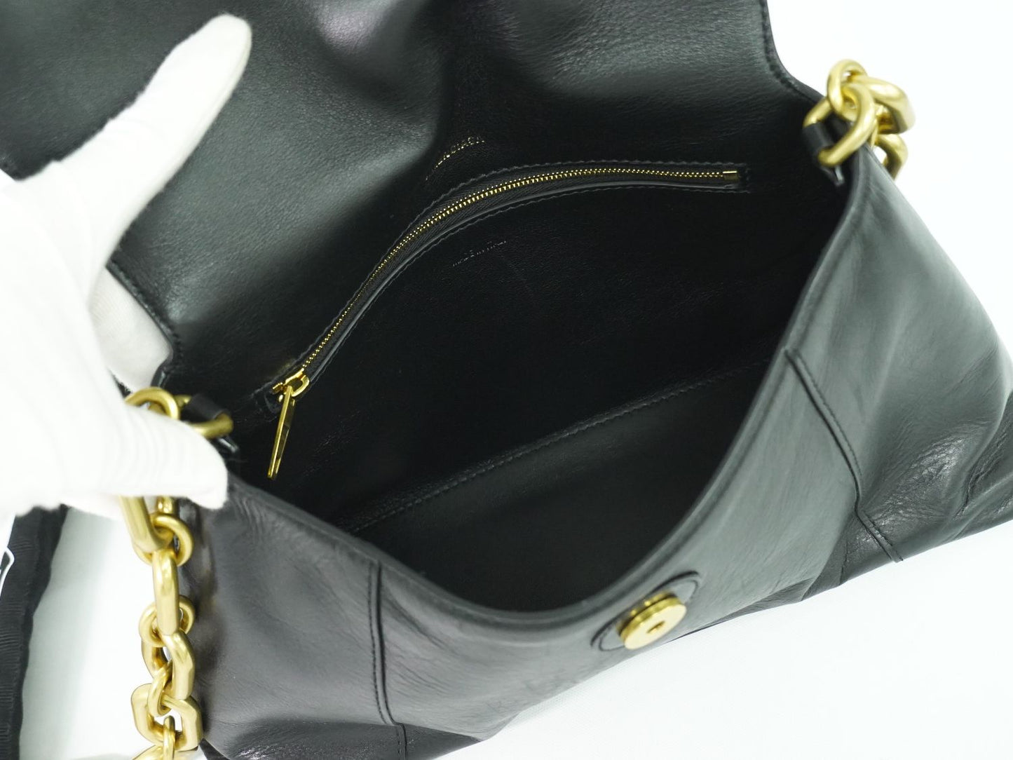 BALENCIAGA ダウンタウン ショルダーバッグ ブラック 689058