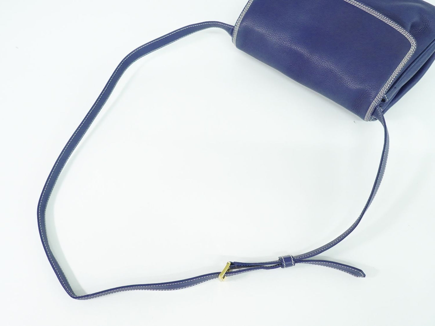 LOEWE アナグラム ショルダーバッグ ブルー