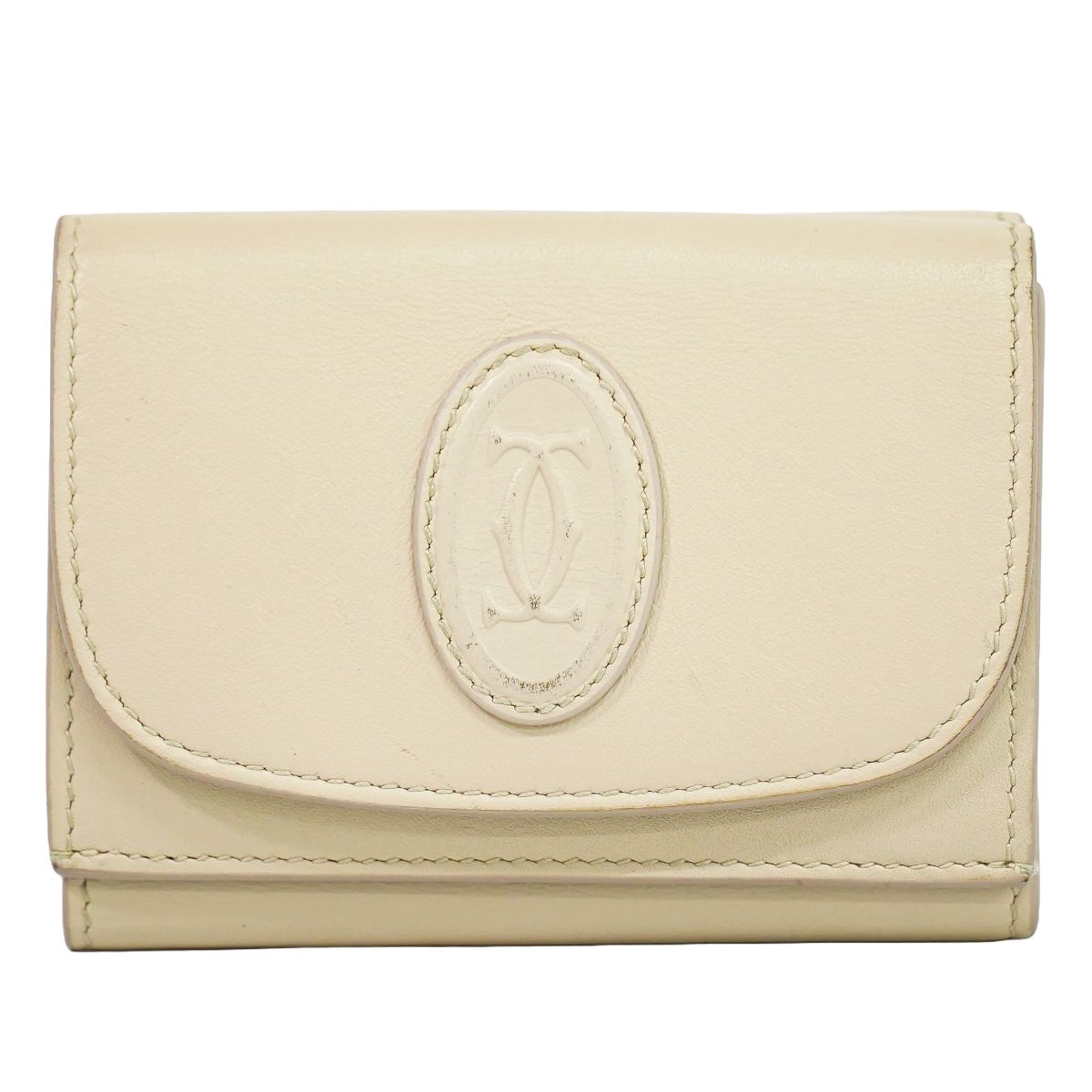 Cartier 折財布 ピンク