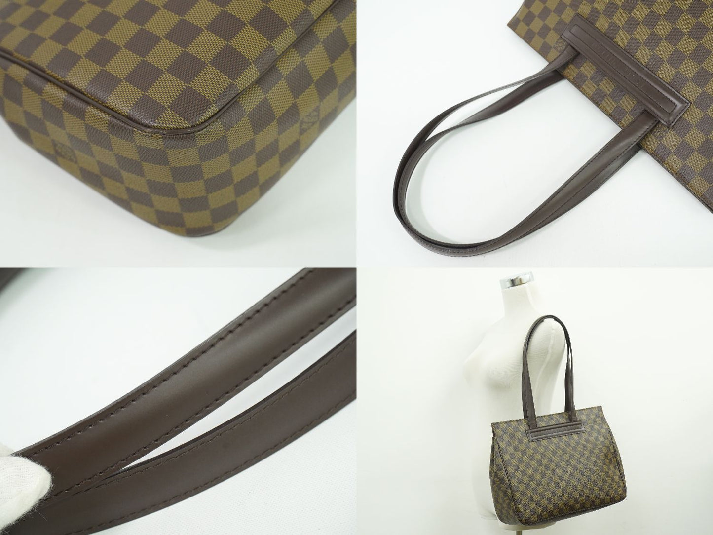 LOUIS VUITTON パリオリ PM ダミエ エベヌ ショルダーバッグ N51123