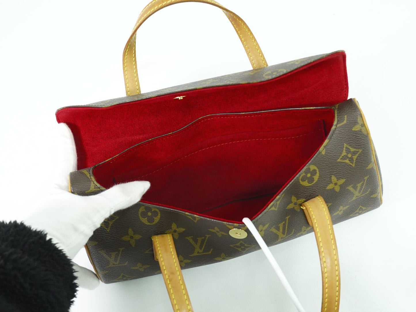 LOUIS VUITTON ソナチネ モノグラム ハンドバッグ M51902
