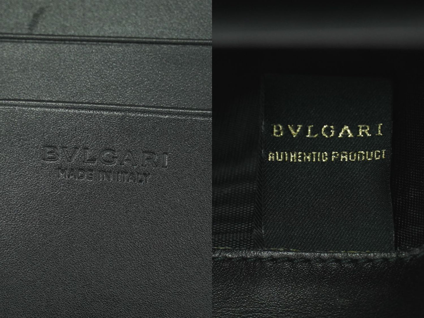 BVLGARI 長財布 ブラック