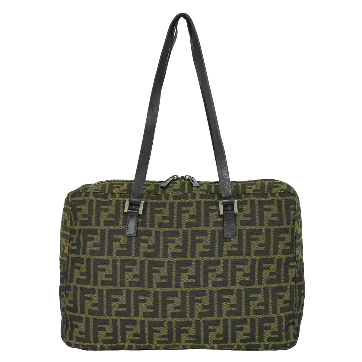 FENDI ズッカ ショルダーバッグ ブラウン 8BH031