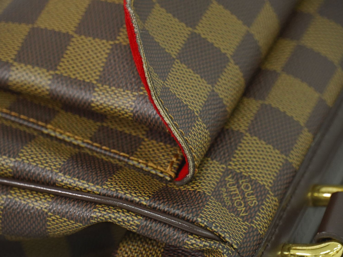 LOUIS VUITTON ナイツブリッジ ダミエ エベヌ ハンドバッグ N51201