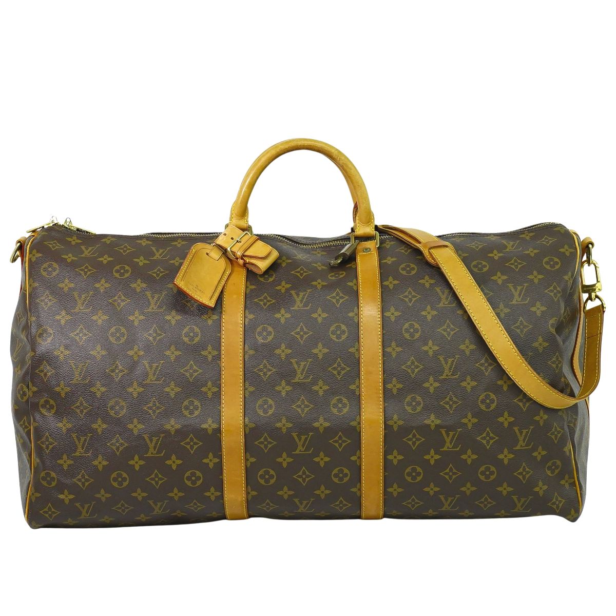 LOUIS VUITTON キーポルバンドリエール 60 モノグラム 2WAY ボストンバッグ M41412