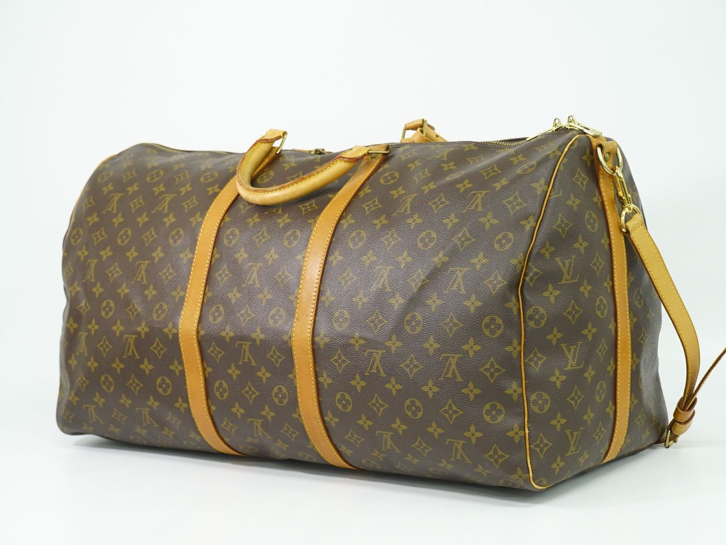 LOUIS VUITTON キーポルバンドリエール 60 モノグラム 2WAY ボストンバッグ M41412
