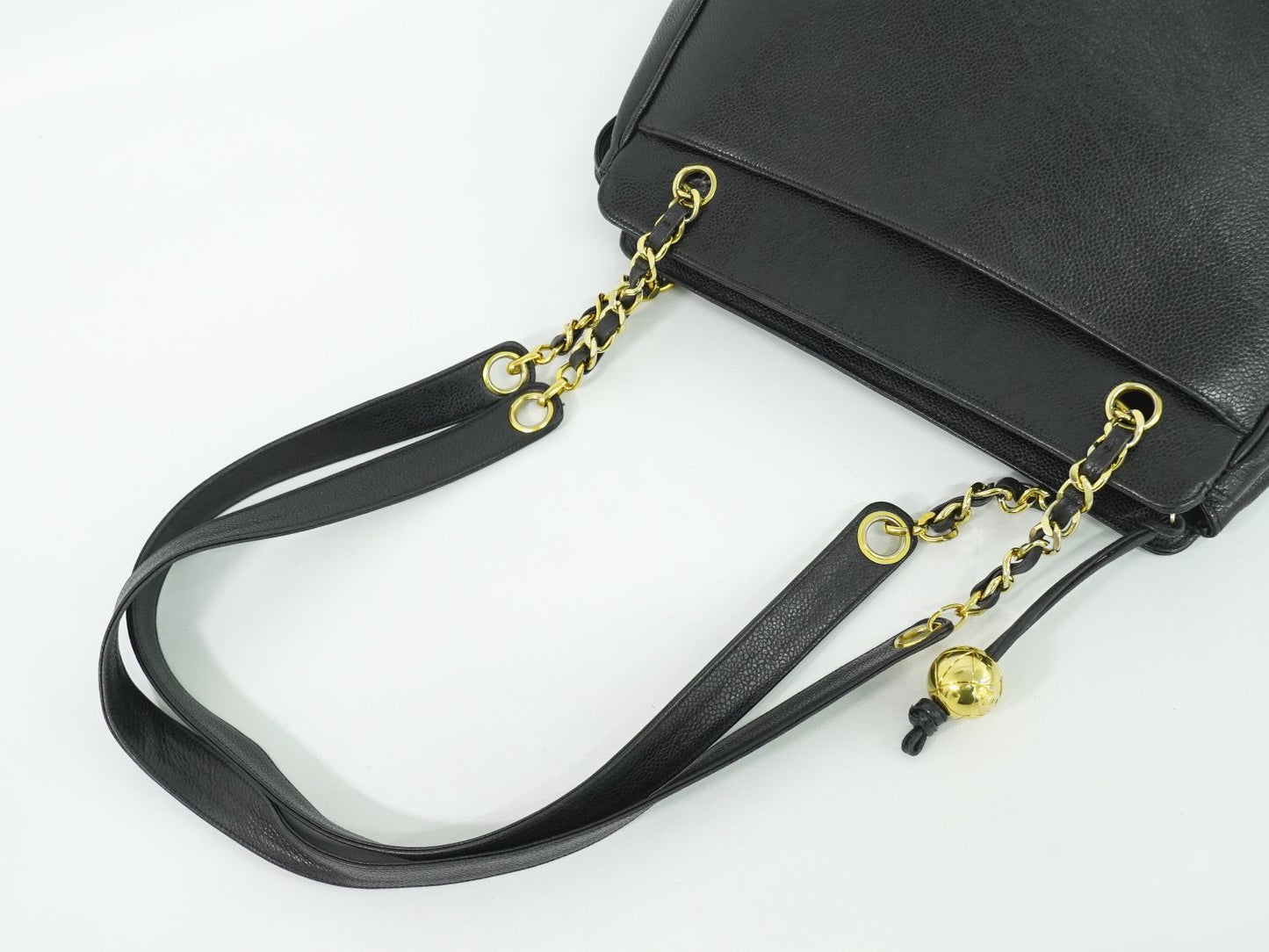 CHANEL トリプル ココマーク トートバッグ ブラック