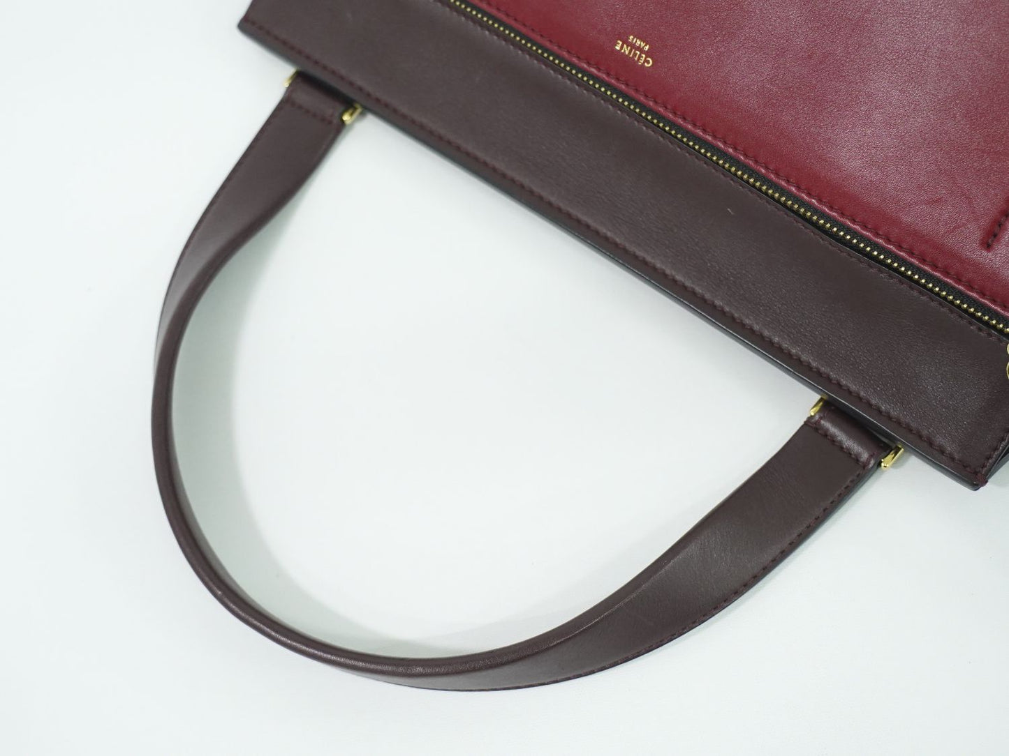 CELINE ハンドバッグ ボルドー