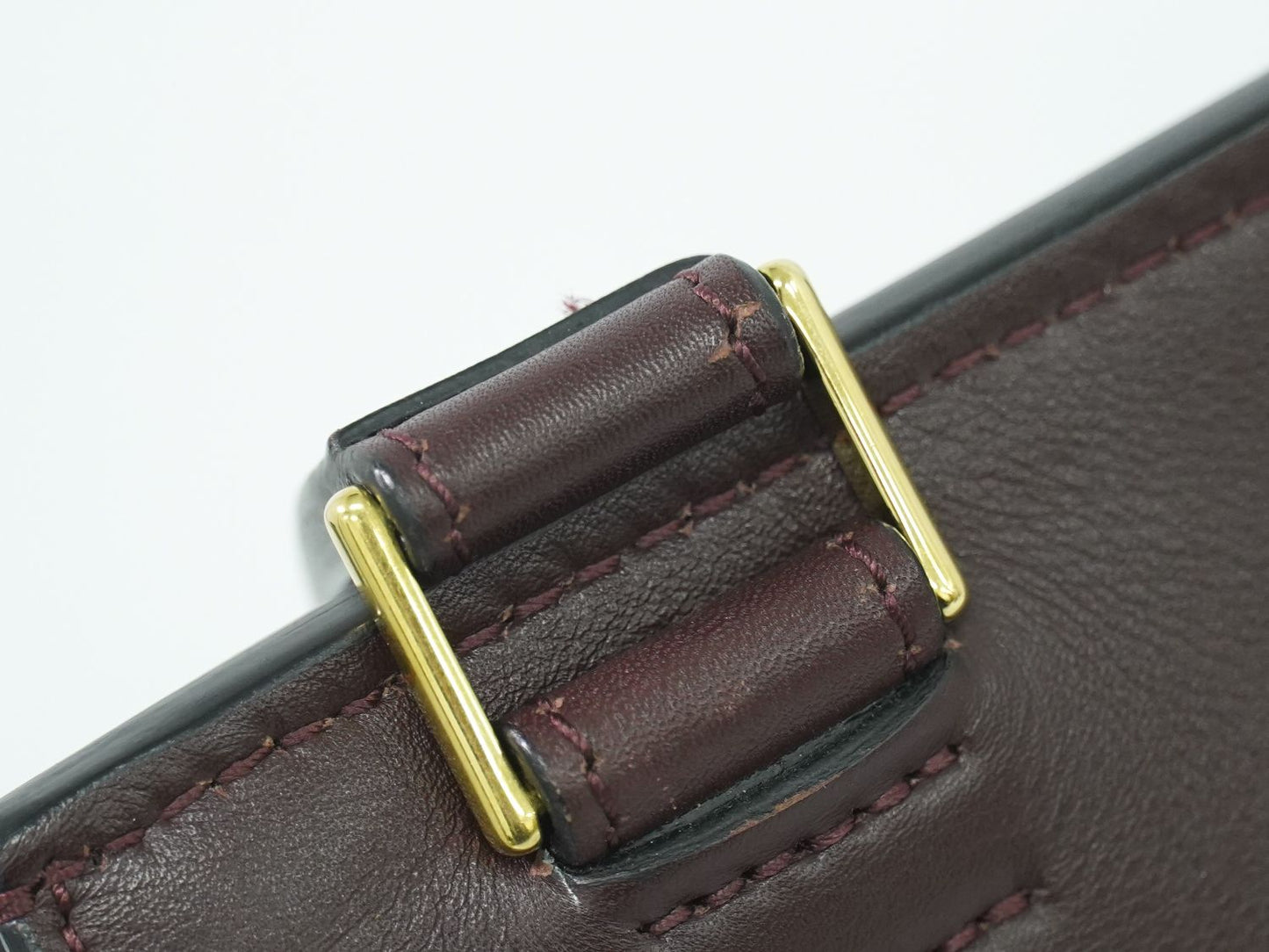 CELINE ハンドバッグ ボルドー