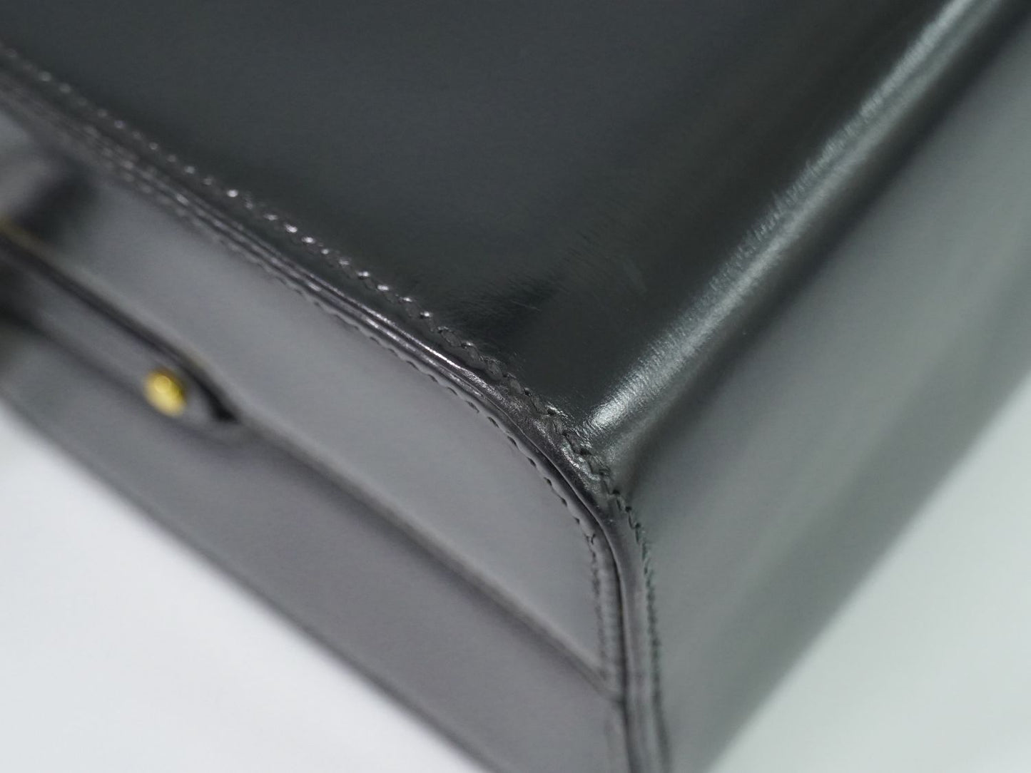 HERMES ショルダーバッグ ○K刻 ブラック