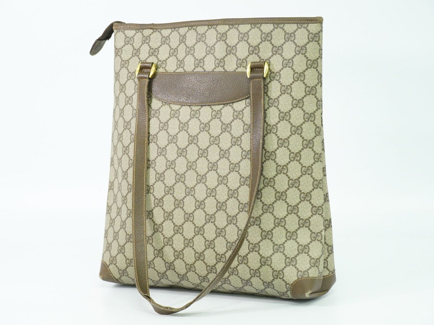 GUCCI オールドグッチ トートバッグ ベージュ