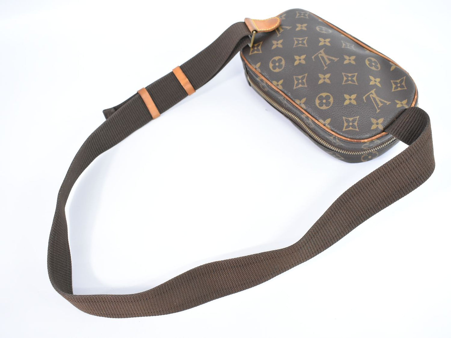 LOUIS VUITTON ポシェットガンジュ モノグラム ボディバッグ M51870