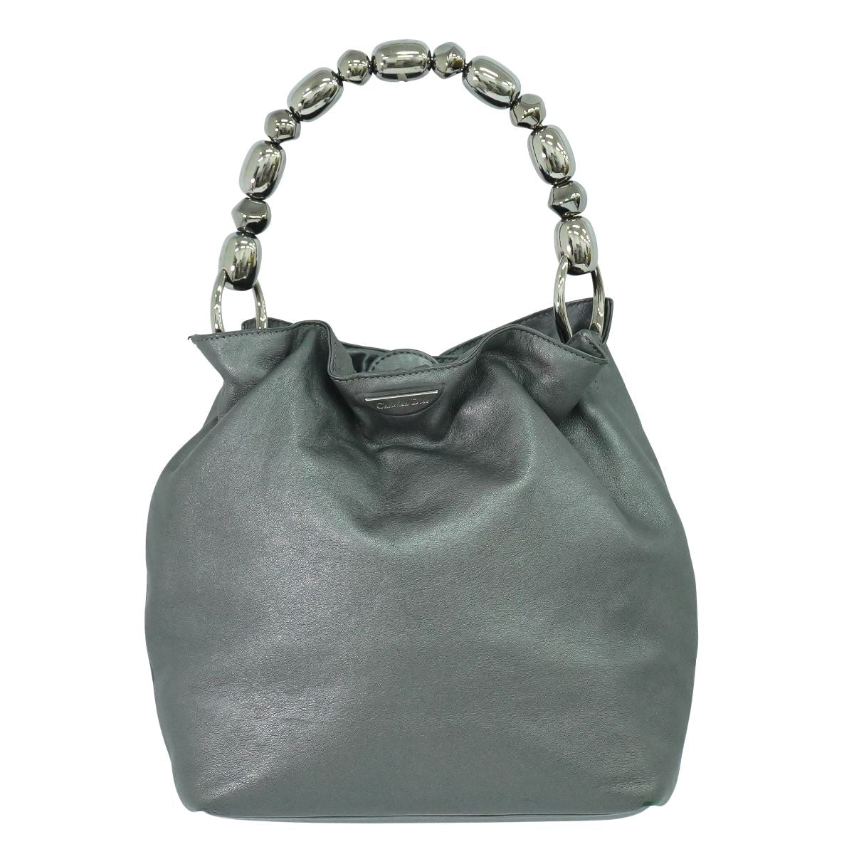Christian Dior マリスパール ハンドバッグ グレー