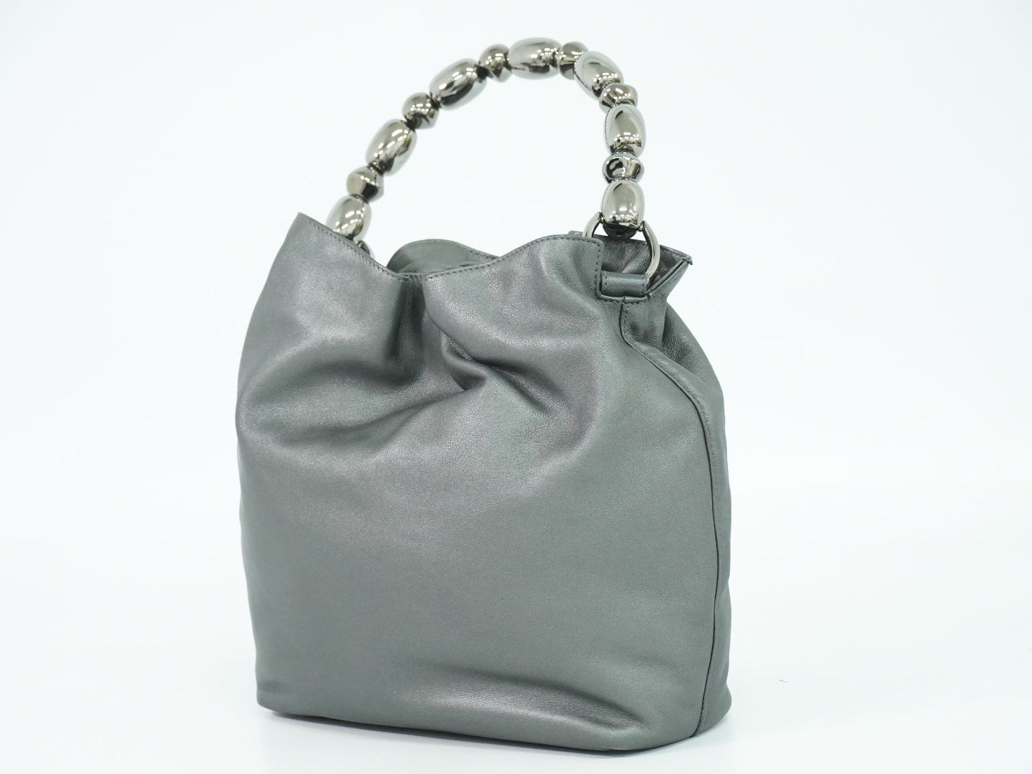 Christian Dior マリスパール ハンドバッグ グレー