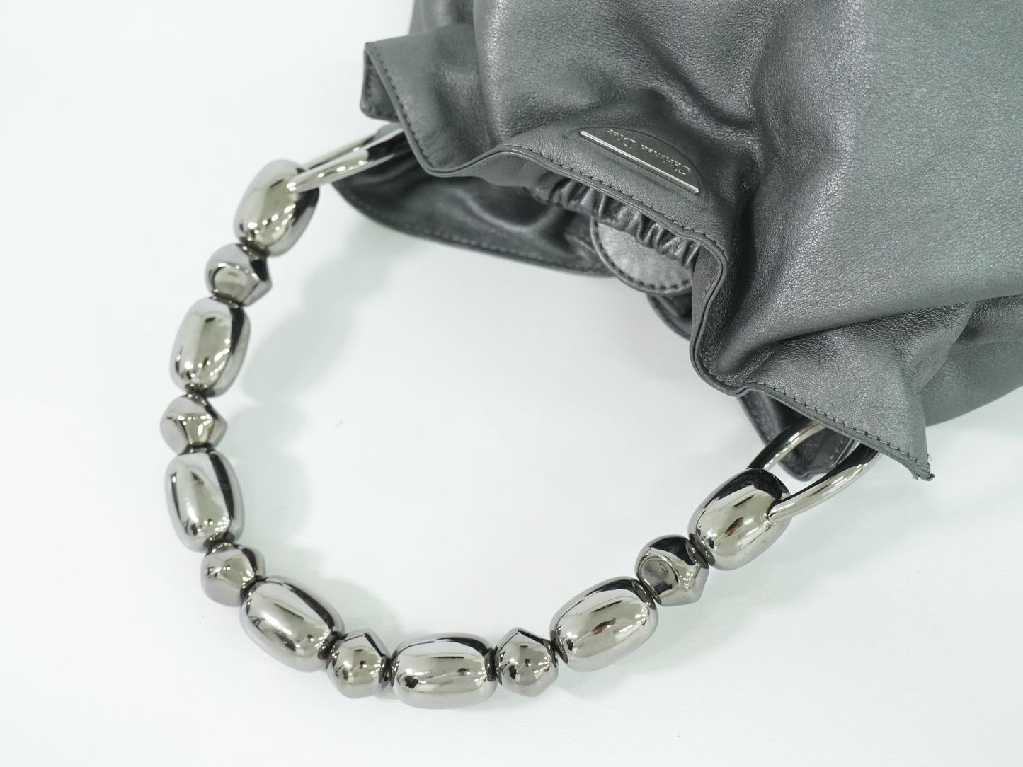 Christian Dior マリスパール ハンドバッグ グレー