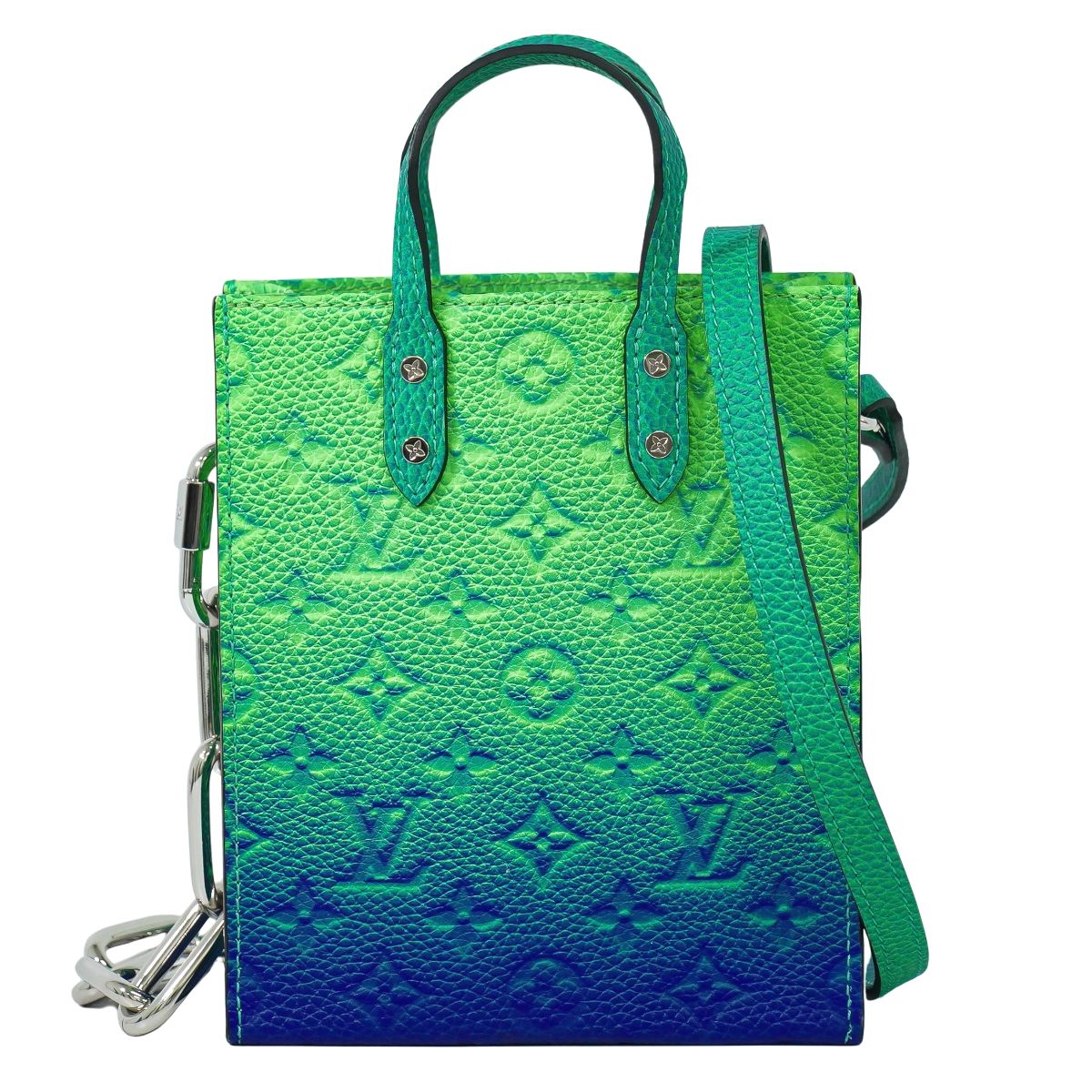 LOUIS VUITTON サックプラ XS トリヨン イリュージョン 2WAY ブルーヴェール M81221