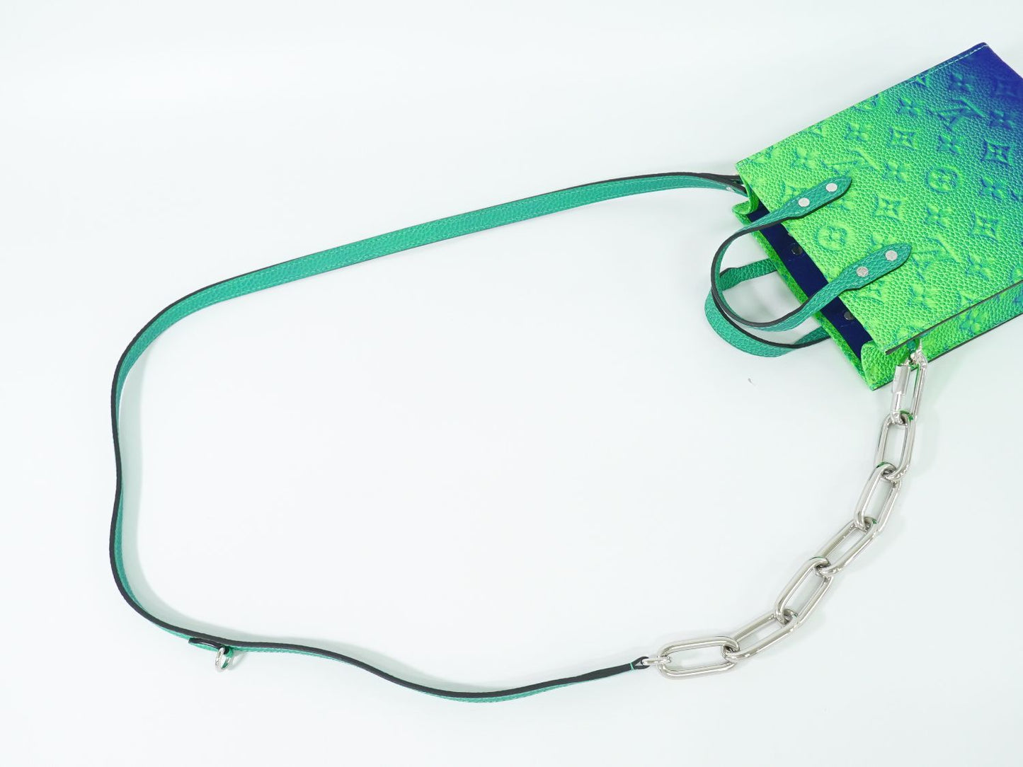 LOUIS VUITTON サックプラ XS トリヨン イリュージョン 2WAY ブルーヴェール M81221