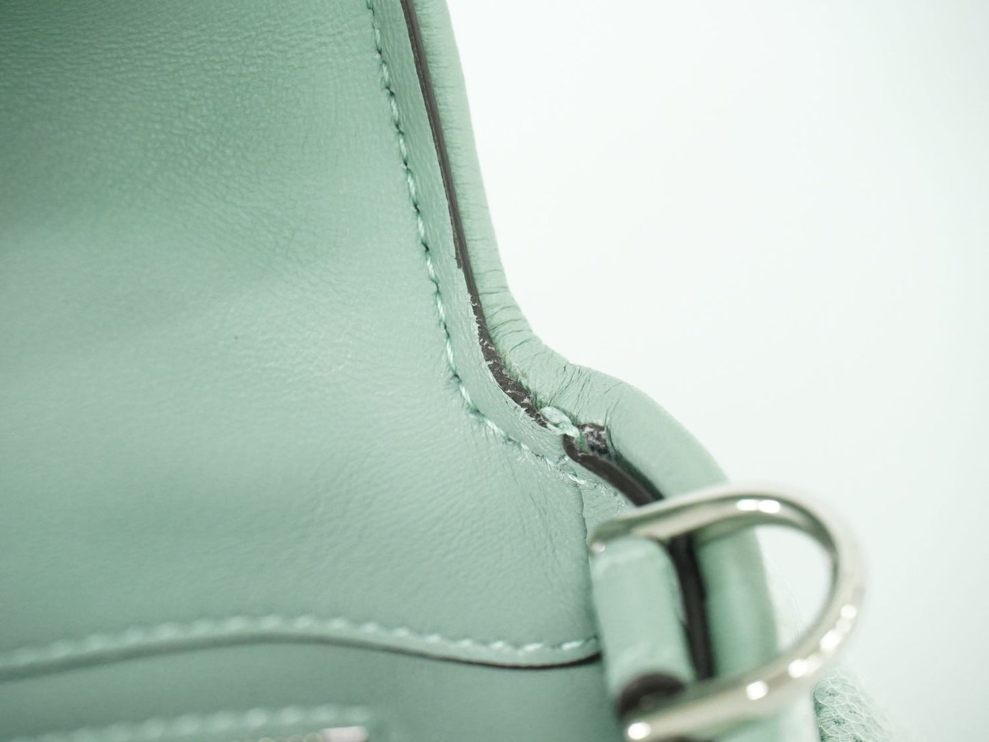 FENDI バケット 2WAY ショルダーバッグ ミントグリーン