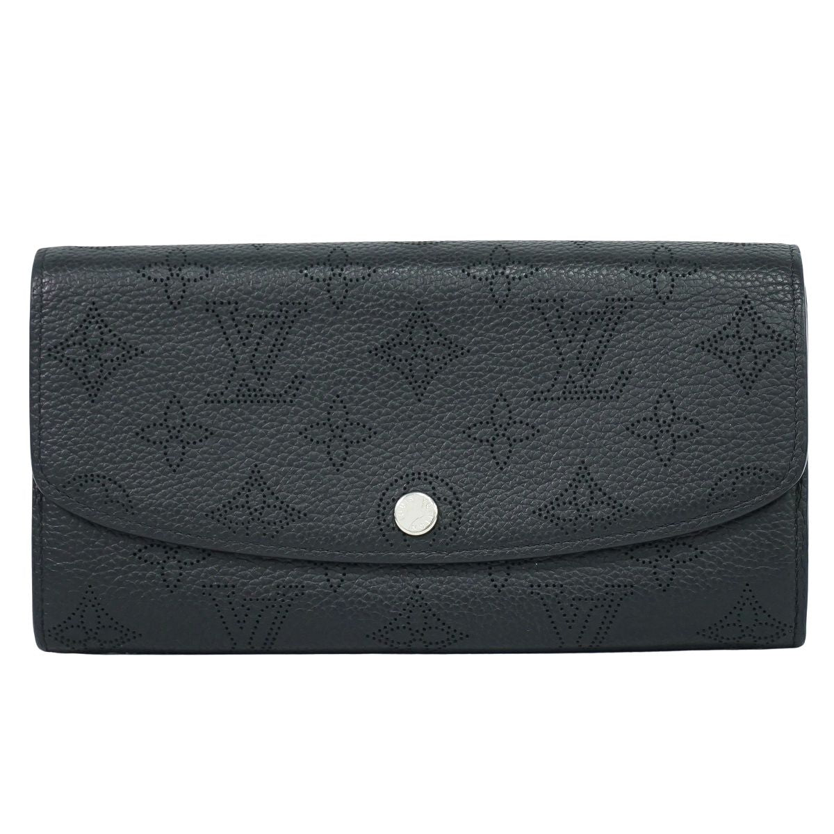 LOUIS VUITTON ポルトフォイユ イリス マヒナ レザー 長財布 ノワール M60143