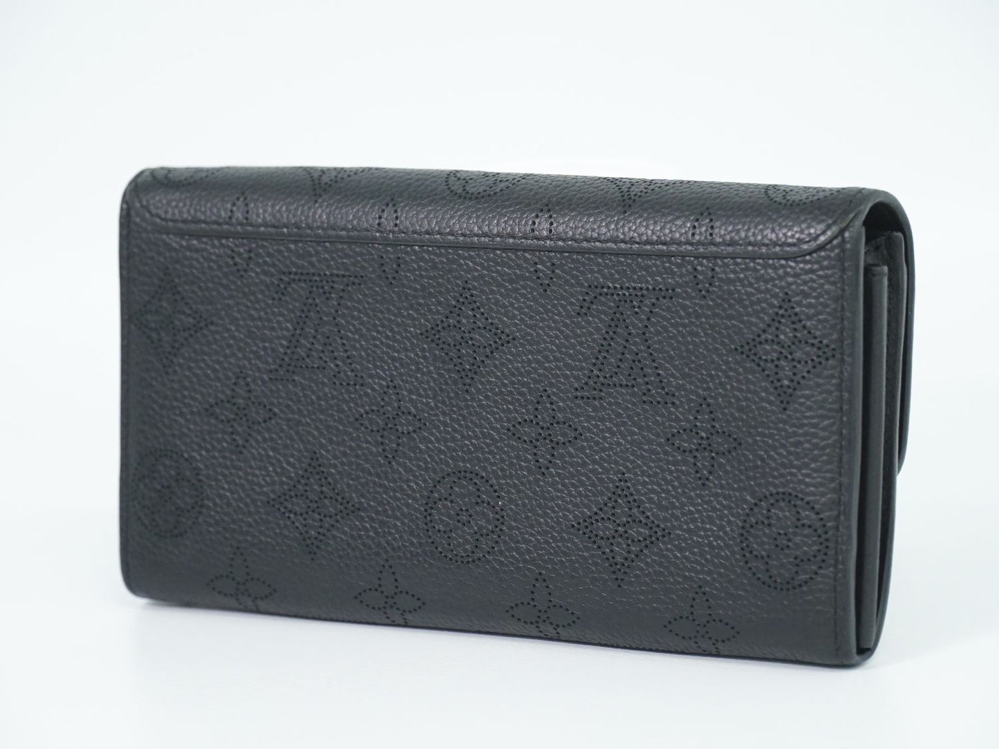 LOUIS VUITTON ポルトフォイユ イリス マヒナ レザー 長財布 ノワール M60143