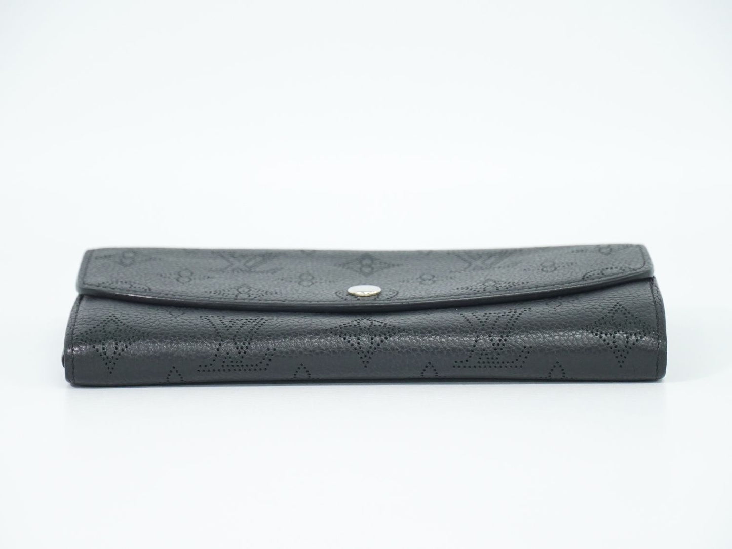 LOUIS VUITTON ポルトフォイユ イリス マヒナ レザー 長財布 ノワール M60143