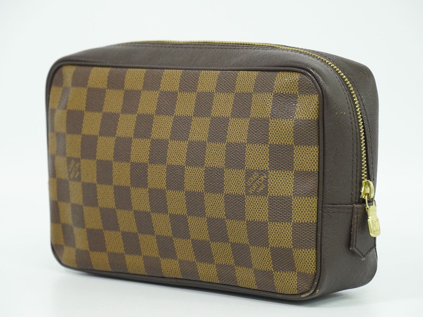 LOUIS VUITTON トゥルーストワレット ダミエ エベヌ ポーチ N47623
