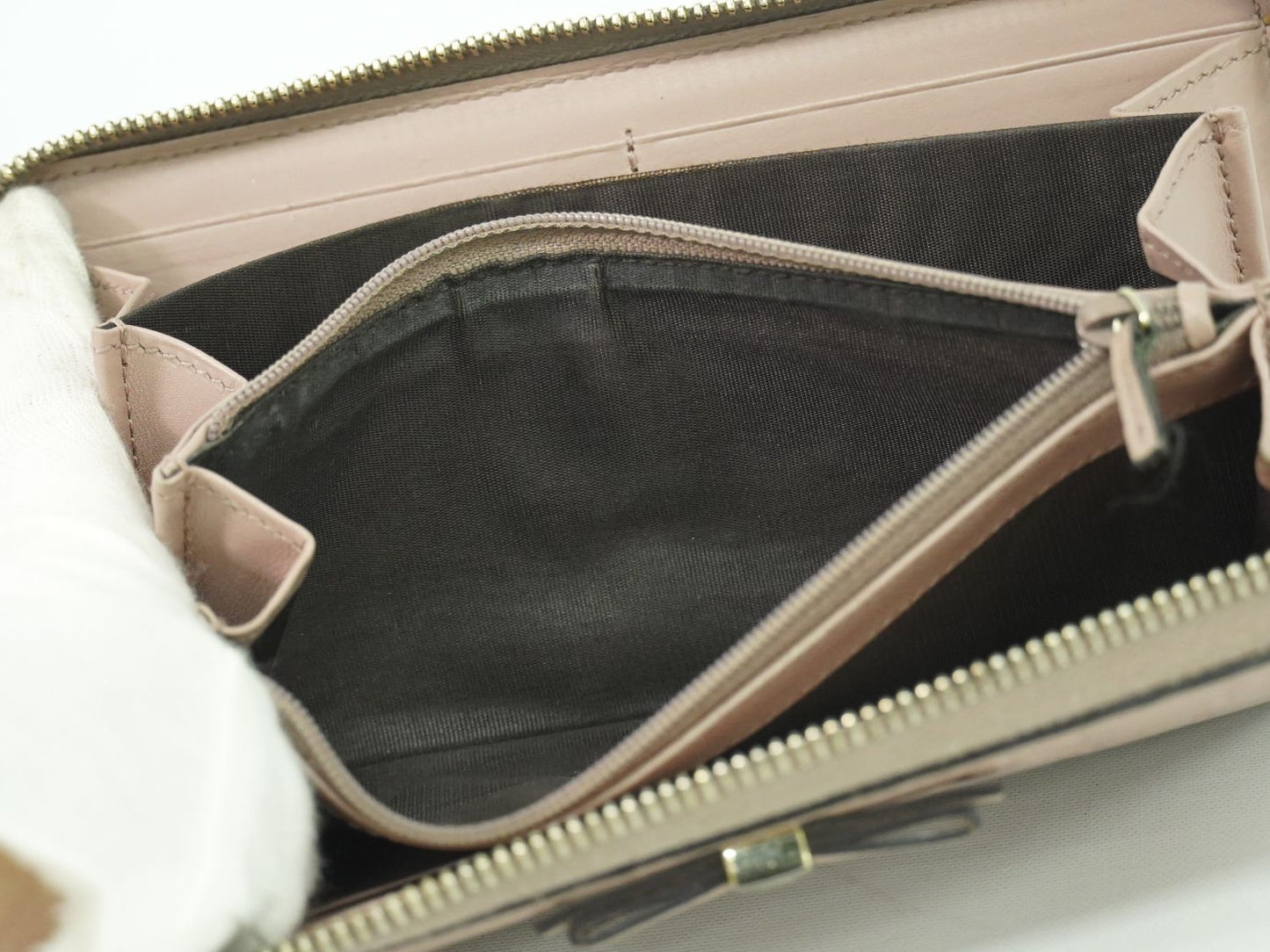 GUCCI ロングウォレット グッチシマ ピンクベージュ 388680
