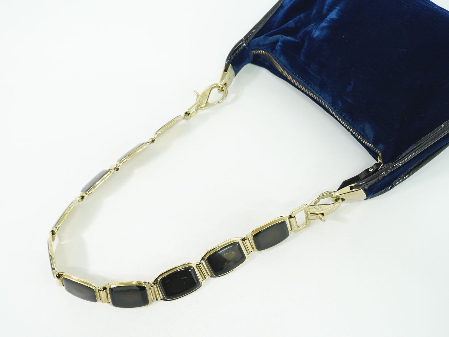 CELINE ショルダーバッグ ブルー