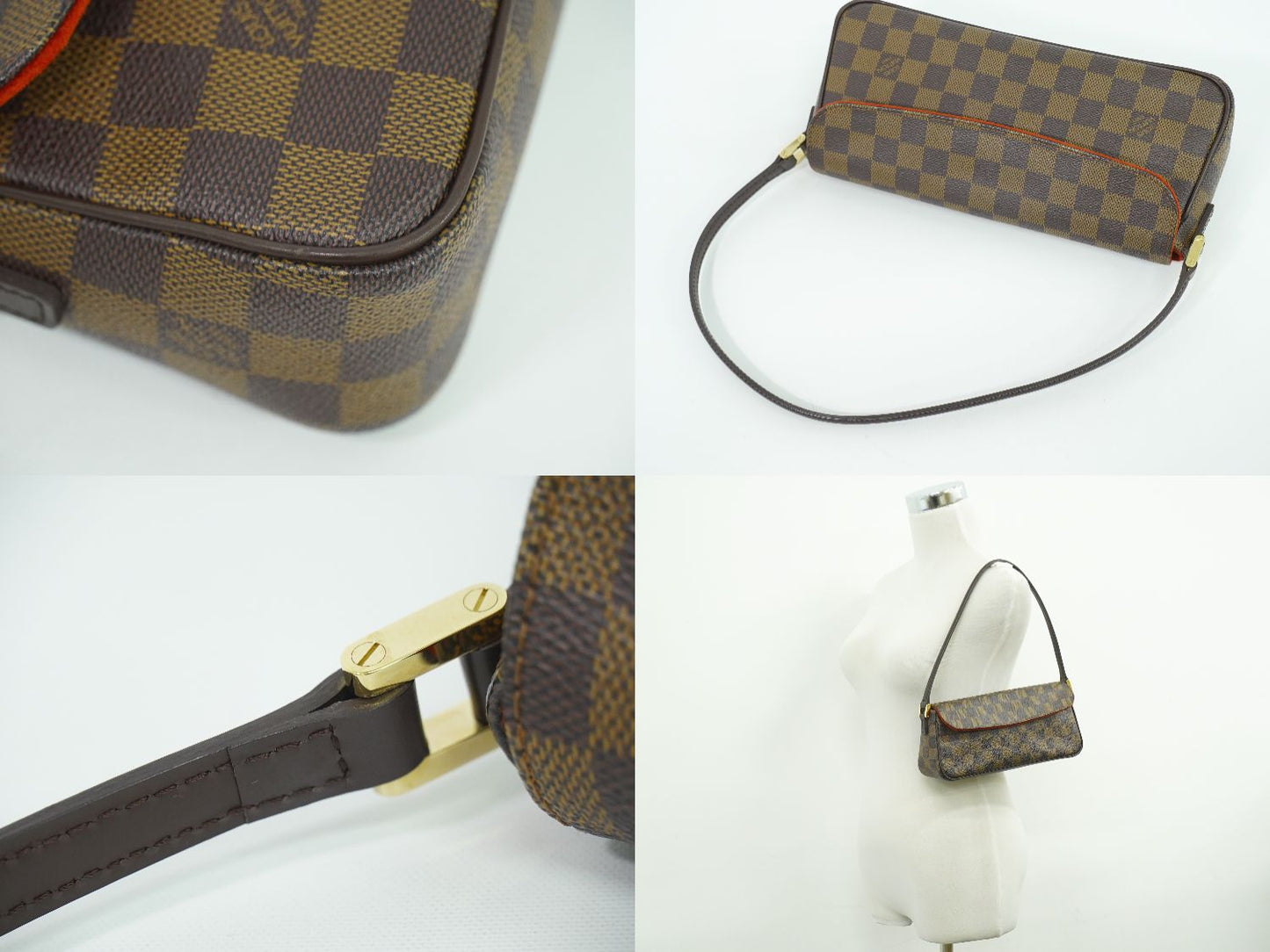 LOUIS VUITTON レコレーター ダミエ エベヌ ショルダーバッグ N51299