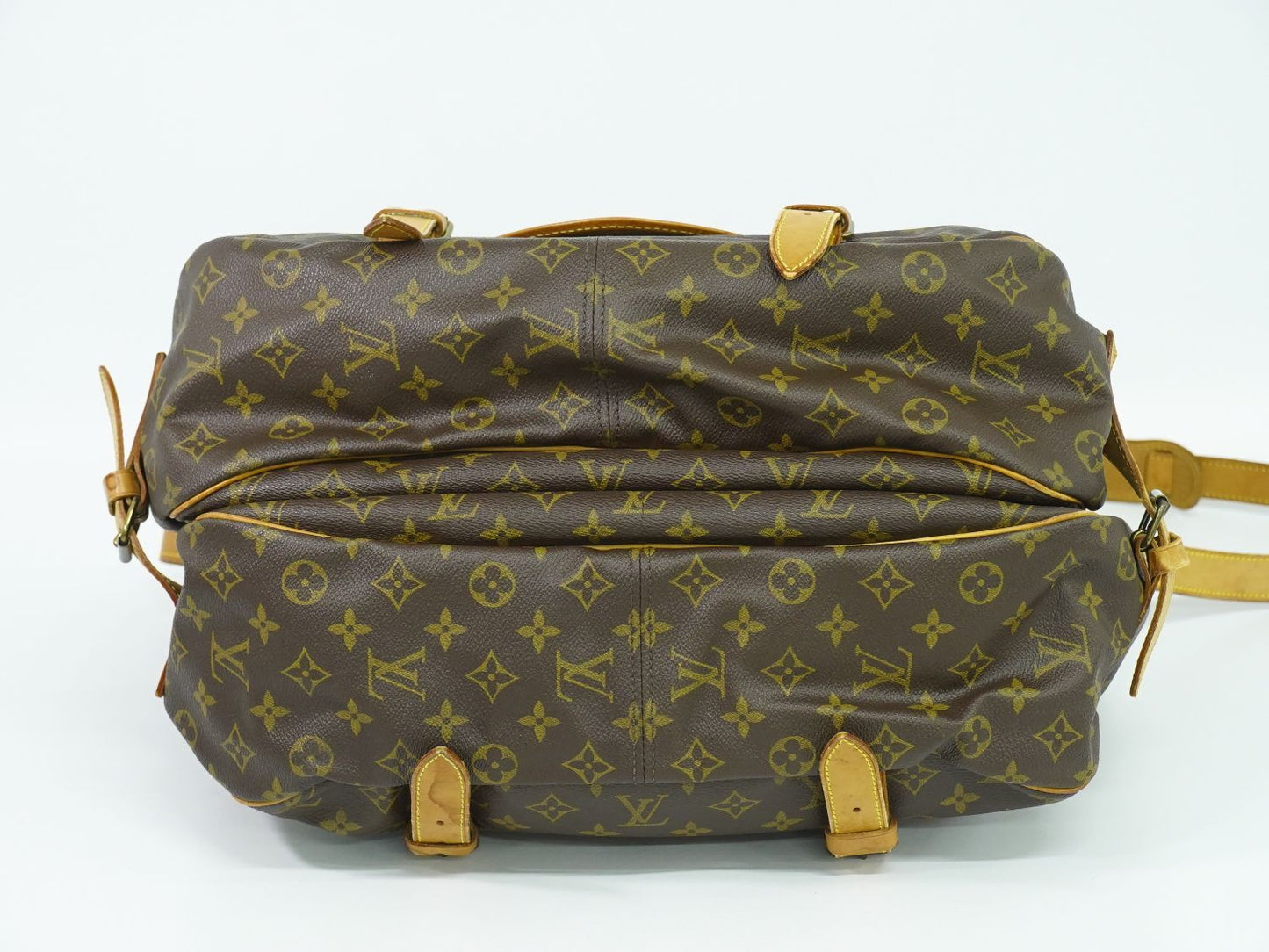 LOUIS VUITTON ソミュール 43 モノグラム ショルダーバッグ M42254